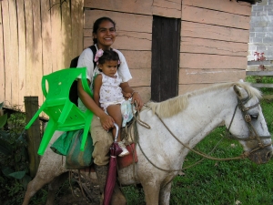 Nicaragua Frau mit Kind