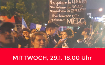 Guatemala – Soziale Verteidigung eines demokratischen Frühlings
